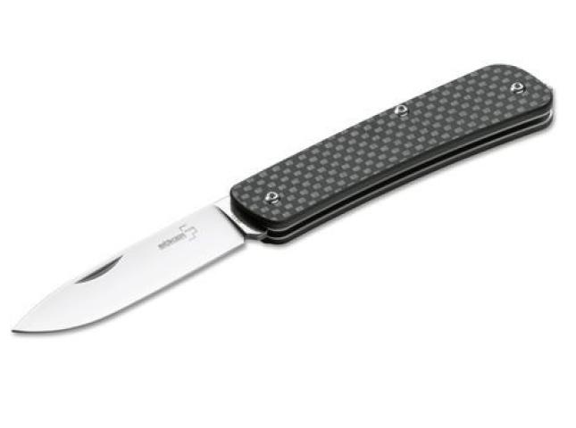 Böker Plus Tech Tool Carbon 1 Multitool Pocket Knife Glass Breaker Clip Folding Knife