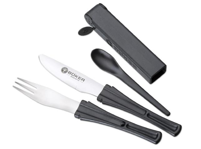 Böker Plus Snac Pac Black camping cutlery cutlery