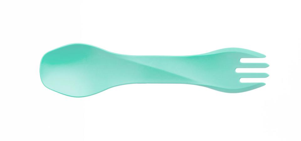 humangear cutlery GoBites UNO mint green travel cutlery spoon fork 20 pieces
