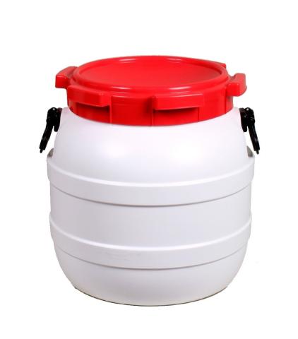BasicNature wide-necked barrel 41.5 liters round, boat barrels, luggage barrel, protective barrel, absolutely waterproof