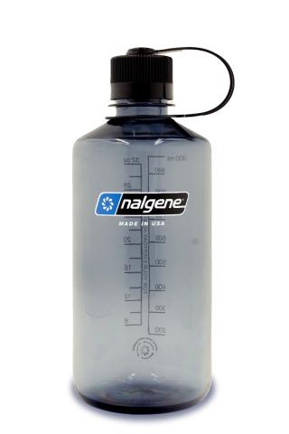 Nalgene drinking bottle EH Sustain 1L narrow neck bottle gray