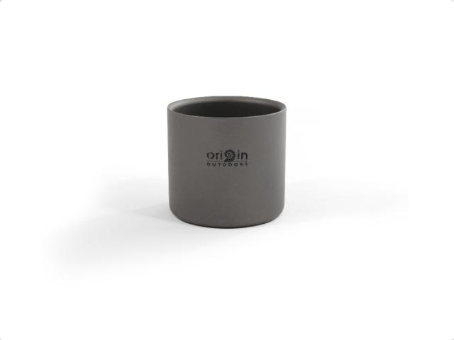 Origin Outdoors Titan thermal mug 120 ml espresso insulated mug travel camping tour