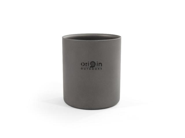 Origin Outdoors Titan thermal mug 300 ml espresso insulated mug travel camping tour
